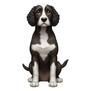 poruguese water dog sticker