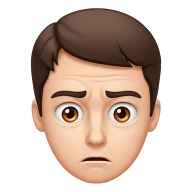 confused person sticker