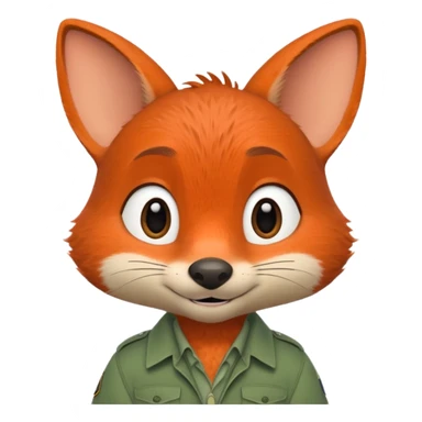 Nick zootopia sticker