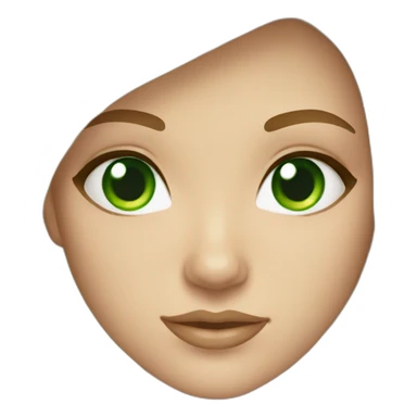 blond girl green eyes bikini sticker