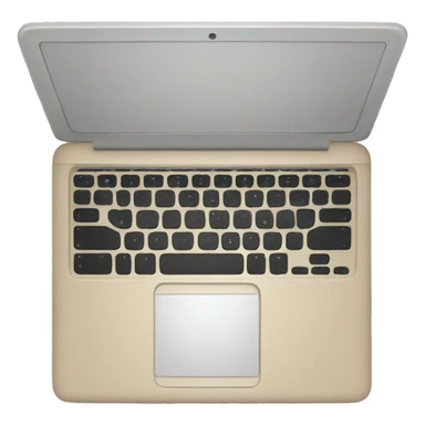 beige laptop sticker