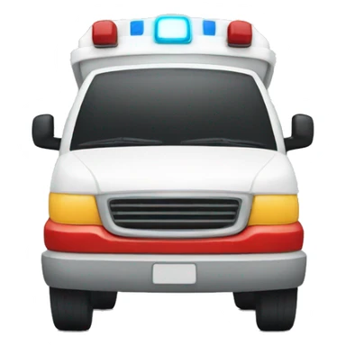 ambulance pleasure emotion sticker