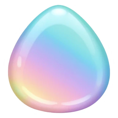 Sparkly shiny smooth soft pastel colorful pastel bright light whitish home decoration aesthetic beauty item deco sticker