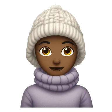 Winter cozy vibes sticker
