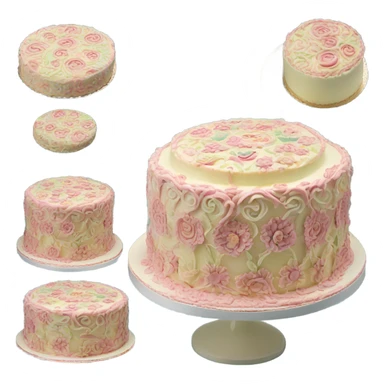 Lambeth cake sticker