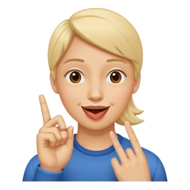 face making a 'shh' gesture with finger to lips, playful laugh, expressing 'keep it secret' sticker