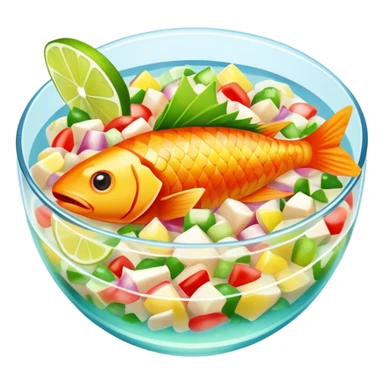 Fish Ceviche sticker