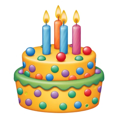 birthday sign in poke a dot sticker