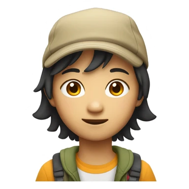 young asian campers emoji ios  sticker
