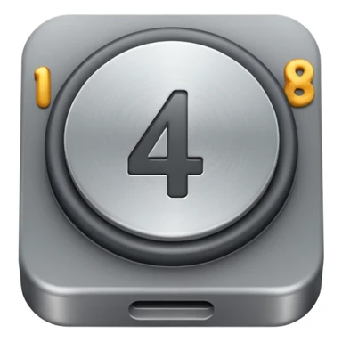 Check Mark Button replace Check Mark icon with number 165 inside the button sticker