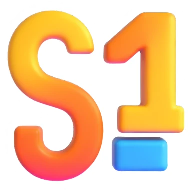 +5 number, three-dimensional, in a cartoon style, on a white background, bright colors, with a perspective composition, high saturation, prominent details, floating effect, lively atmosphere sticker