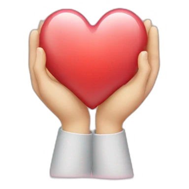 thank you heart sticker