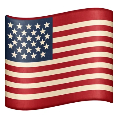 The United States flag with a swastika symbol replacing the stars sticker
