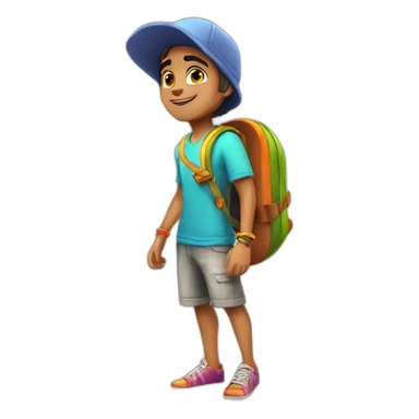 Subway surfers persian surfer sticker