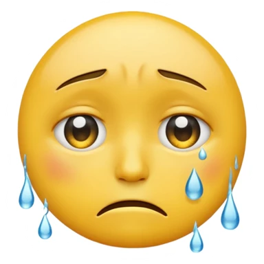 crying emojic sticker