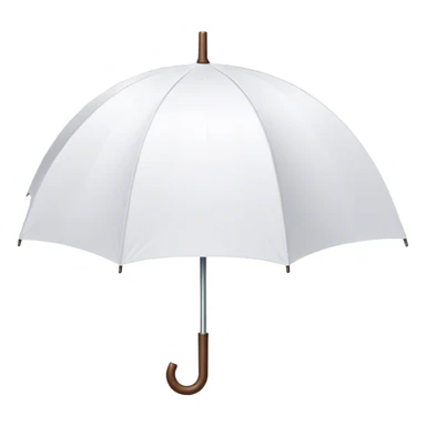 white umbrella sticker