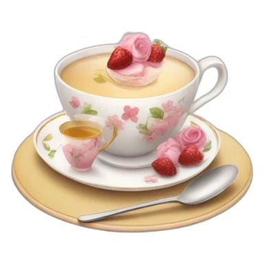 Afternoon tea sticker