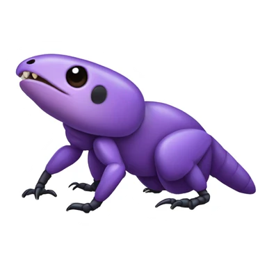 purple ant eater aardward sticker