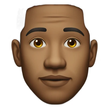 jonathan majors realistic face sticker