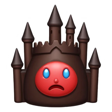 gloomy candy castle sticker