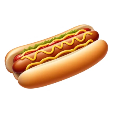 Hot dog wiener sticker