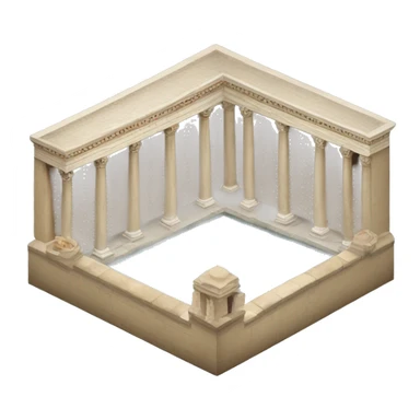 Roman baths museum  sticker