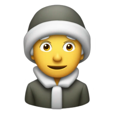 scrooge in sleeping cap sticker