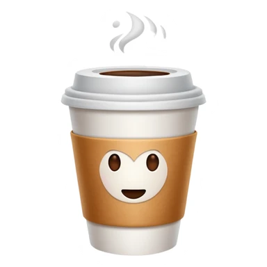 coffee takeaway cup sticker