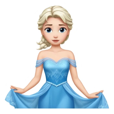 elsa Princess sticker