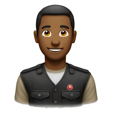 the red 100 emoji as a 60 sticker