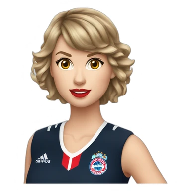Taylor-Swift-fc-bayern-munich sticker