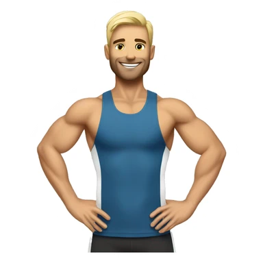 fitness trainer sticker