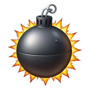 Economic bomb sticker