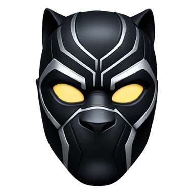 Black Panther, mask, Marvel sticker