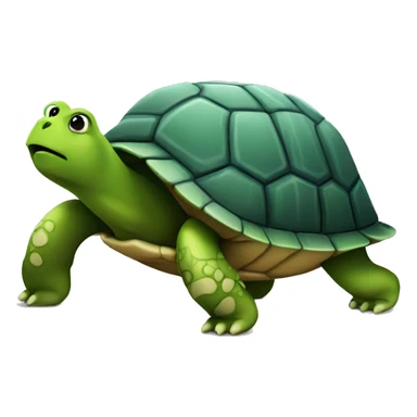 Turtle with Wifi symbol on its back sticker