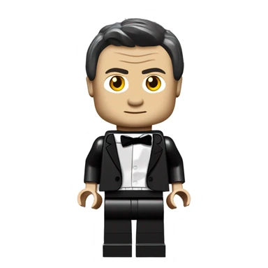 Daniel Craig lego full body sticker