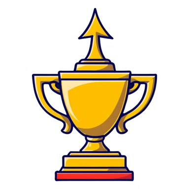motivational trophy sticker