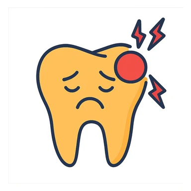 toothache sticker