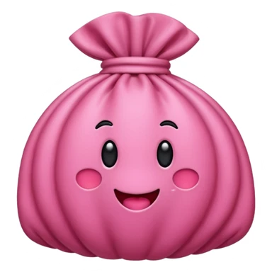 Bolsón rosado sticker