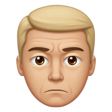 cara de tension sticker