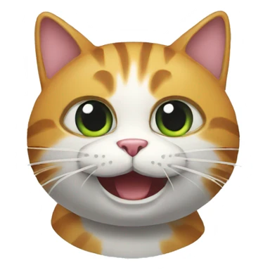 The cat sells fish sticker