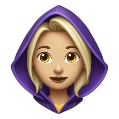 Sorceress with books sticker