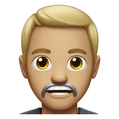 scary and intimidating  sticker