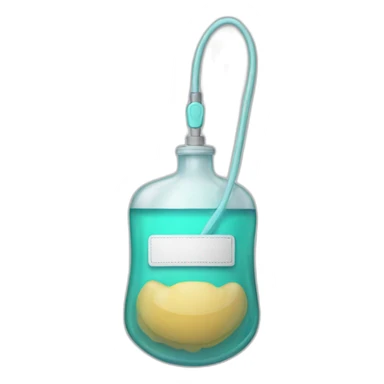 IV Bag sticker