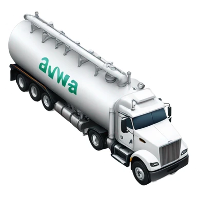 tanker with gas sticker