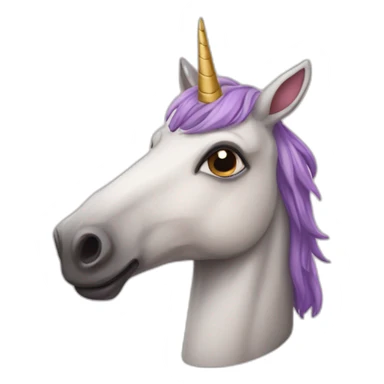 Caca licorne sticker