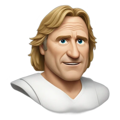 Escrime Gérard depardieu sticker