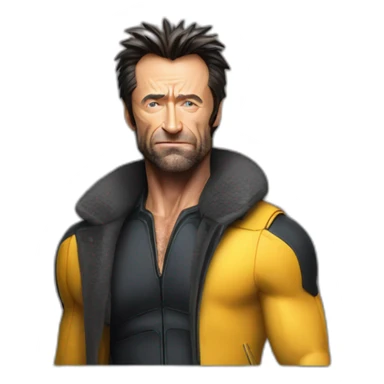hugh jackman wolverine sticker