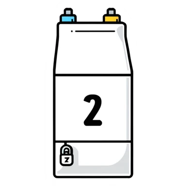 Font customization icon with typography settings sticker