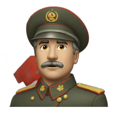 staline urss sticker